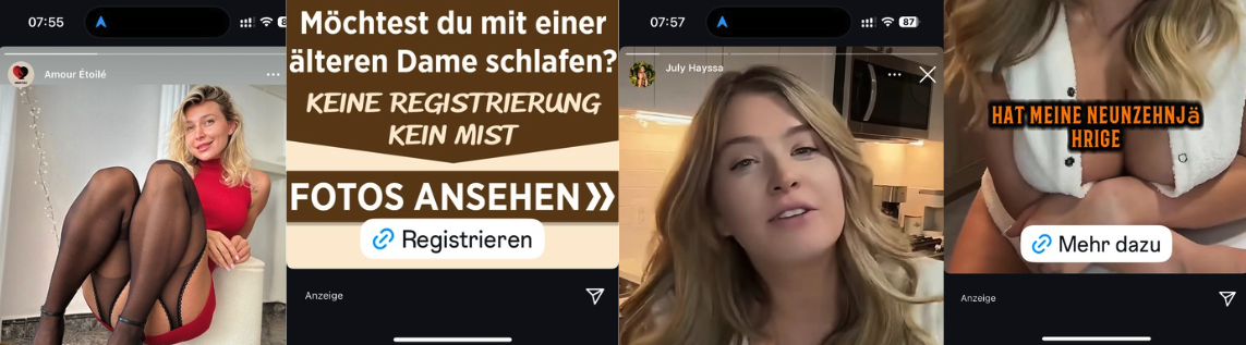 Instagram im Porno-Modus: Warum der Feed plötzlich voller Sex-Werbung explodiert